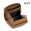 New Cowhide Women Wallets Female Genuine Leather Purses RFID Card Holders Small Portable Coin Purse Large Capacity Money Bag 4