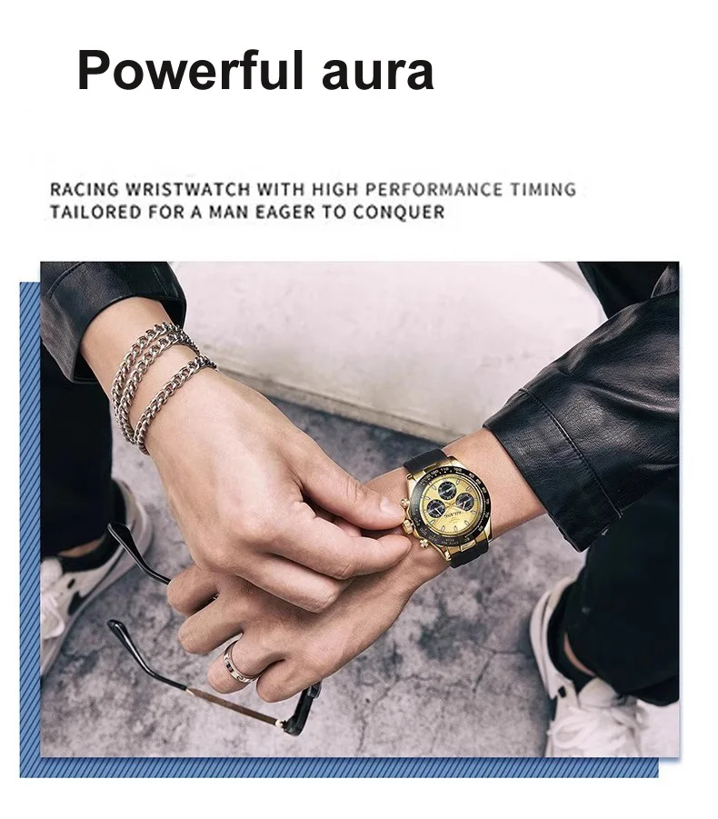 AILANG Brand 2023 Nuovi orologi meccanici da uomo alla moda con cinturino in silicone sportivo, impermeabile, luminoso, orologio da polso automatico di lusso_voghion.com