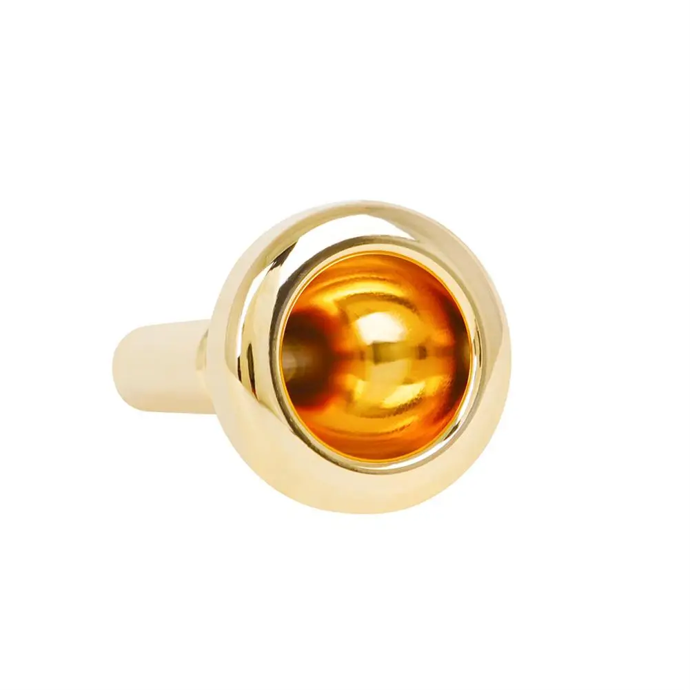 Bocal de Bronze + Lacado Bach Tenor Trombone 5g Acessórios Trompete Ouro Tr-03 12.7mm - Image 2