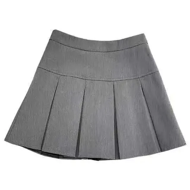 Solid Pleated Skirt Women Spring And Summer 2022 New Ins Mini Skirt ...
