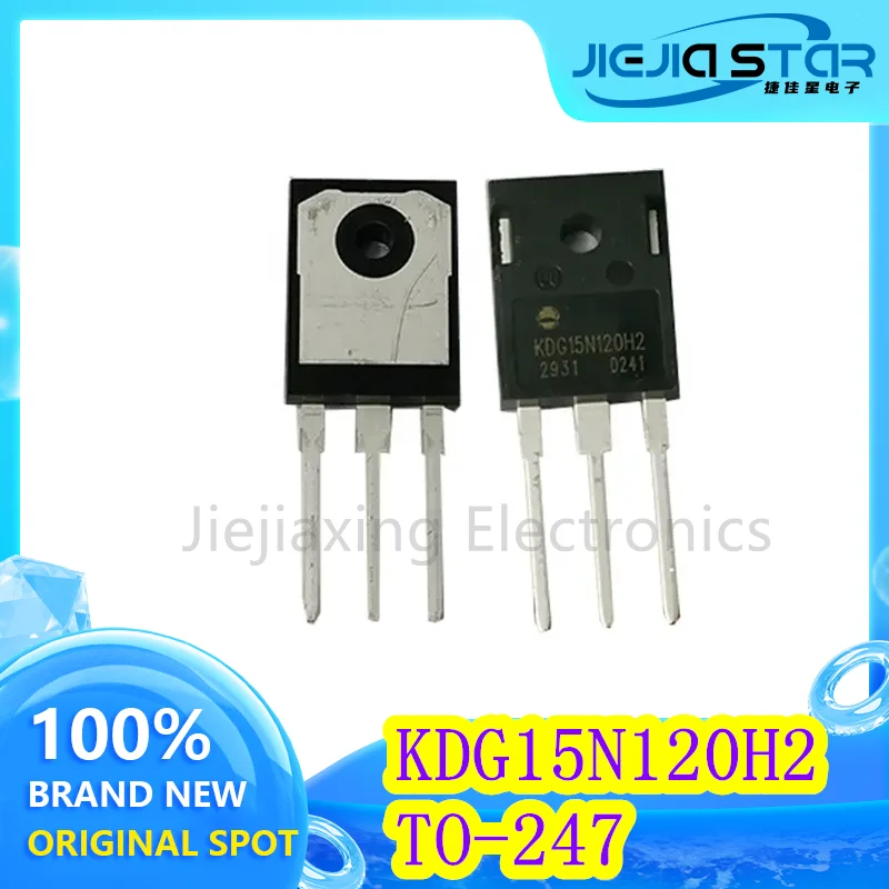 

KDG15N120H2 100% brand new imported KDG15N120H TO-247 1200V 15A induction cooker IGBT tube electronic IC