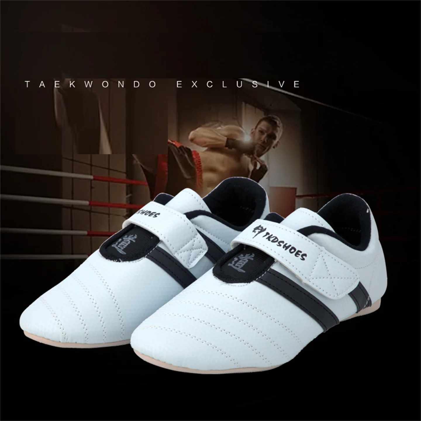 

Taekwondo Shoes With Cow Tendon Soles Are Wear-Resistant Breathable Suitable For Adult Children's Martial Arts Shoe Training In