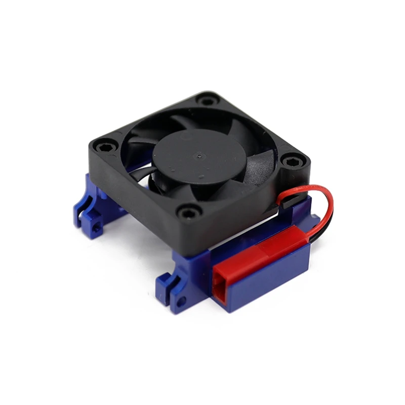 2X Metal Velineon VXL-3 VXL 3S ESC Heat Sink Cooling Fan For Traxxas Bandit Rustler Stampede Slash 2Wd / 4X4 VXL Parts-AAAE