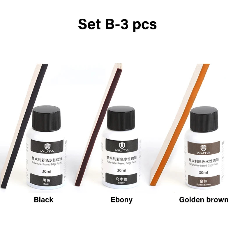 Professional Leather Edge Paint - 30ml | Dye & Finish for DIY Craft & Shoe Projects