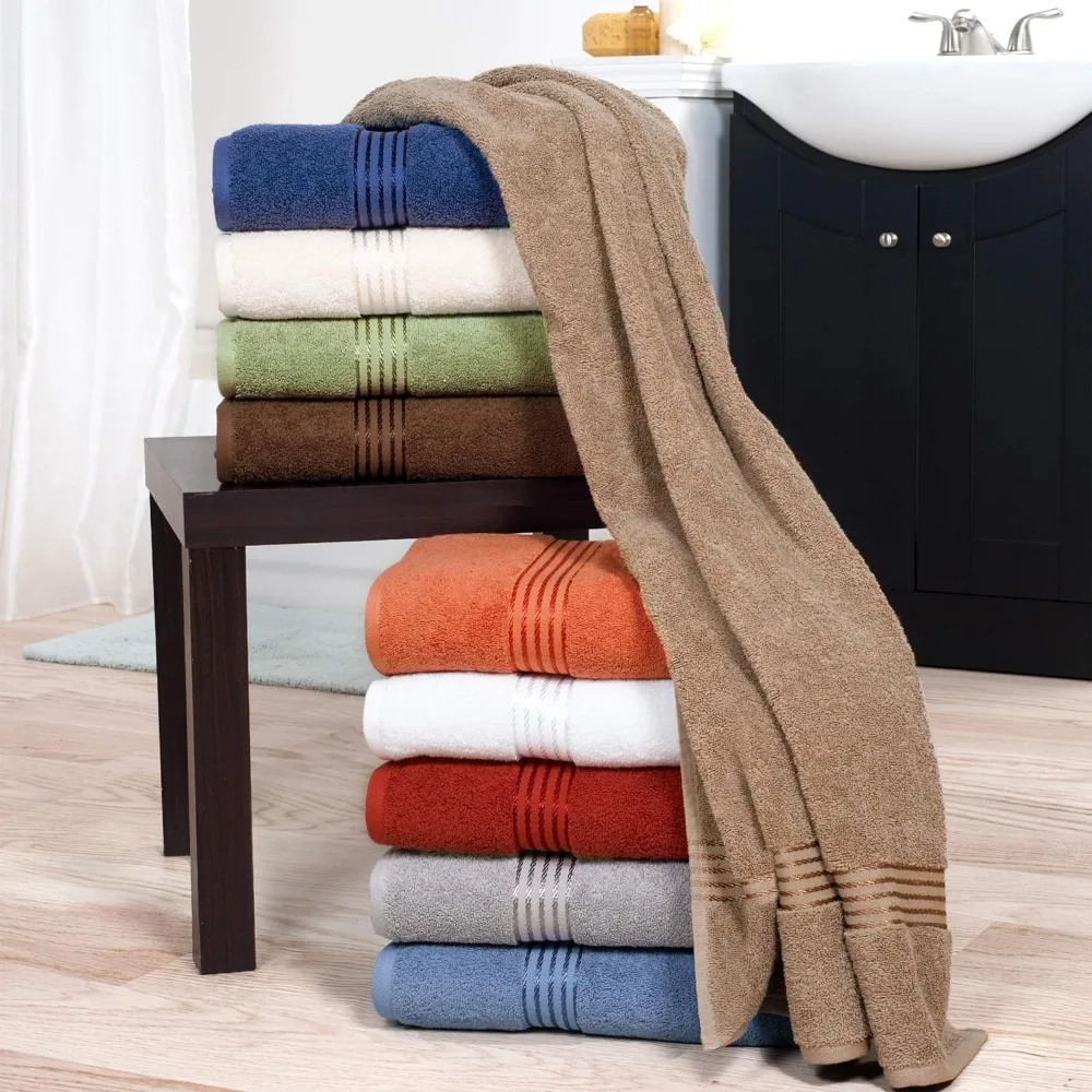 6 Hand Towels Towel 18PC Towel Set-Cotton Bathroom Accessories With 6 Bath Towels the Body Bathrobe Freight free