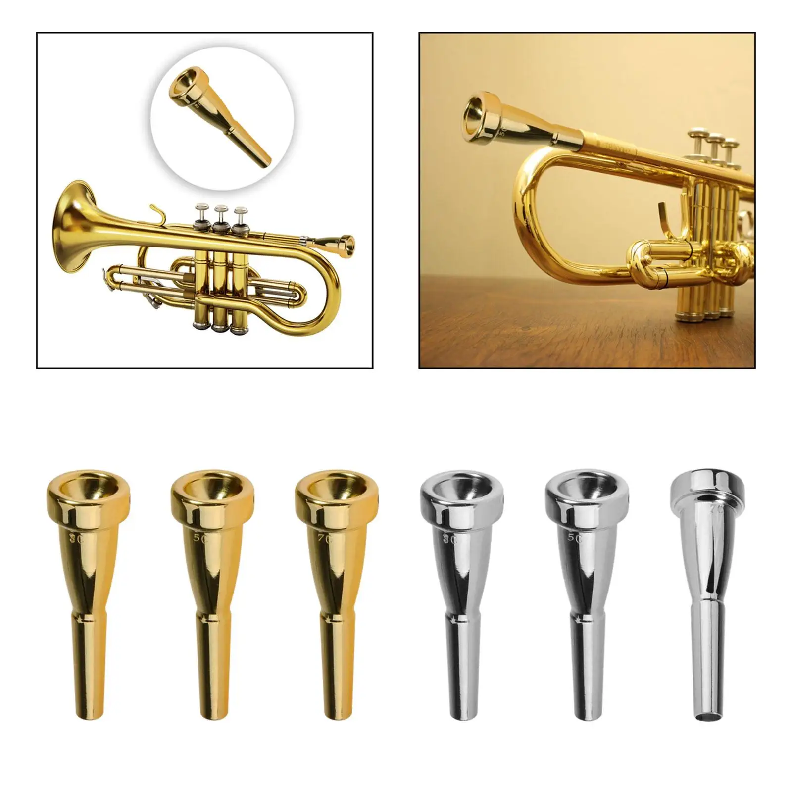 Trumpet Mouthpiece Alloy for Professional Players Adults Children Student trumpet instrument trumpet mouthpiece remover