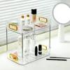 Double-Layer Storage Box Multi-Layer Display Storage Rack Cosmetic Desktop Storage Rack Bedroom Decoration Storage Box 4