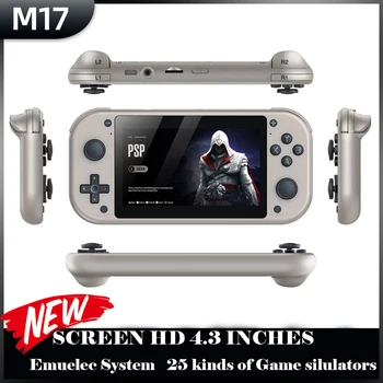M17 Handheld Video Game Console 64G 128G Open Source Linux System 4.3inch Screen Portable Pocket Video Player Retro Gaming Conso 1