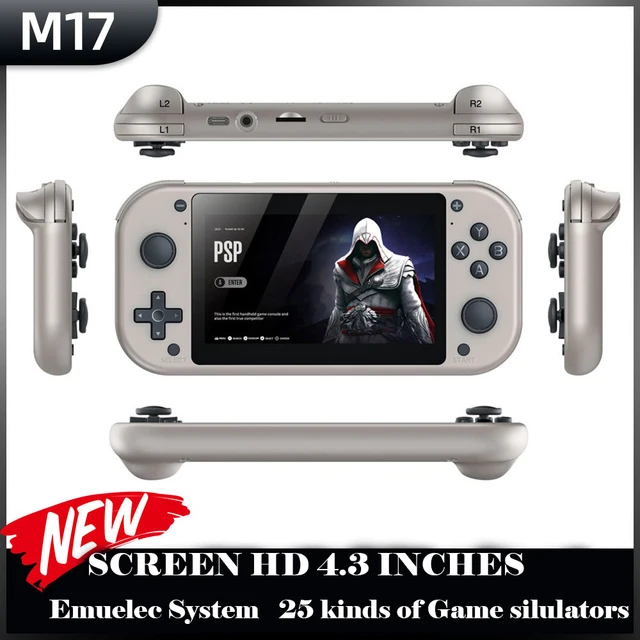 M17 Handheld Video Game Console 64G 128G Open Source Linux System 4.3inch Screen Portable Pocket Video Player Retro Gaming Conso 1
