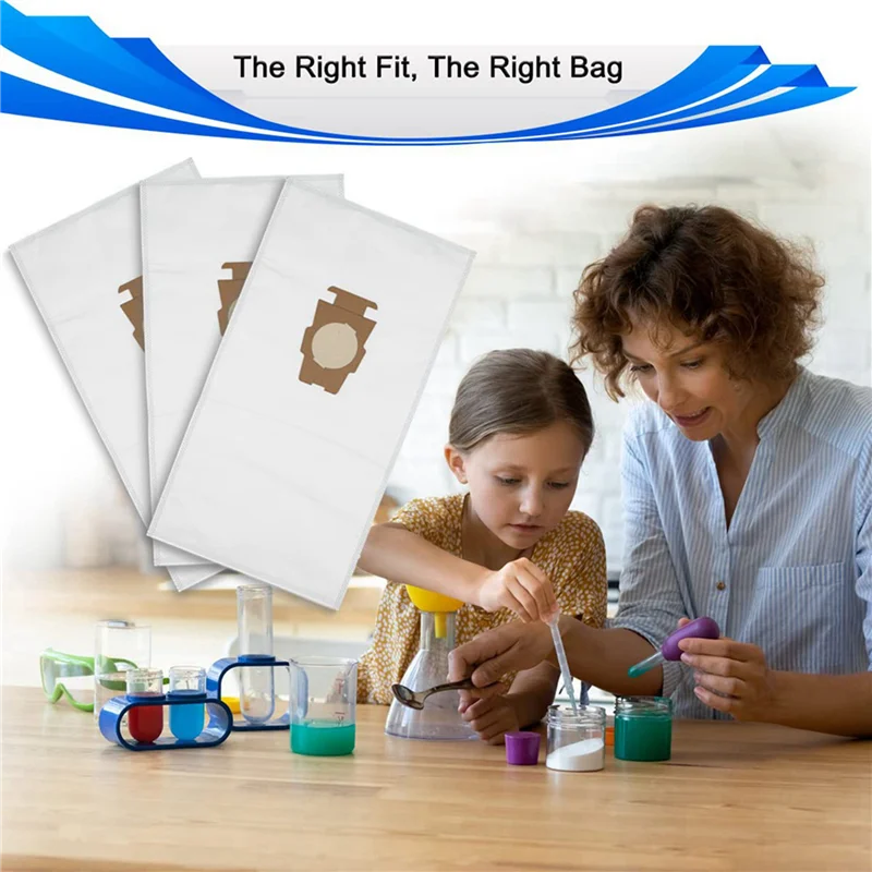 B59B-20PCS Dust Bags For  Sentria Vacuum Cleaner G7E/G10/G10E/G5/G6/KY10/MK2/MK3 205811, 205814 Vacuum Garbage Bag