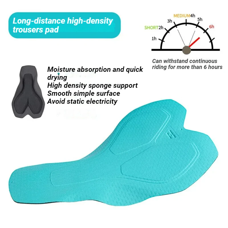 LAMEDA Warm Winter Cycling Pants for Women Windproof Thermal Fleece Long Trousers with Padded 6h MTB Bike Trousers