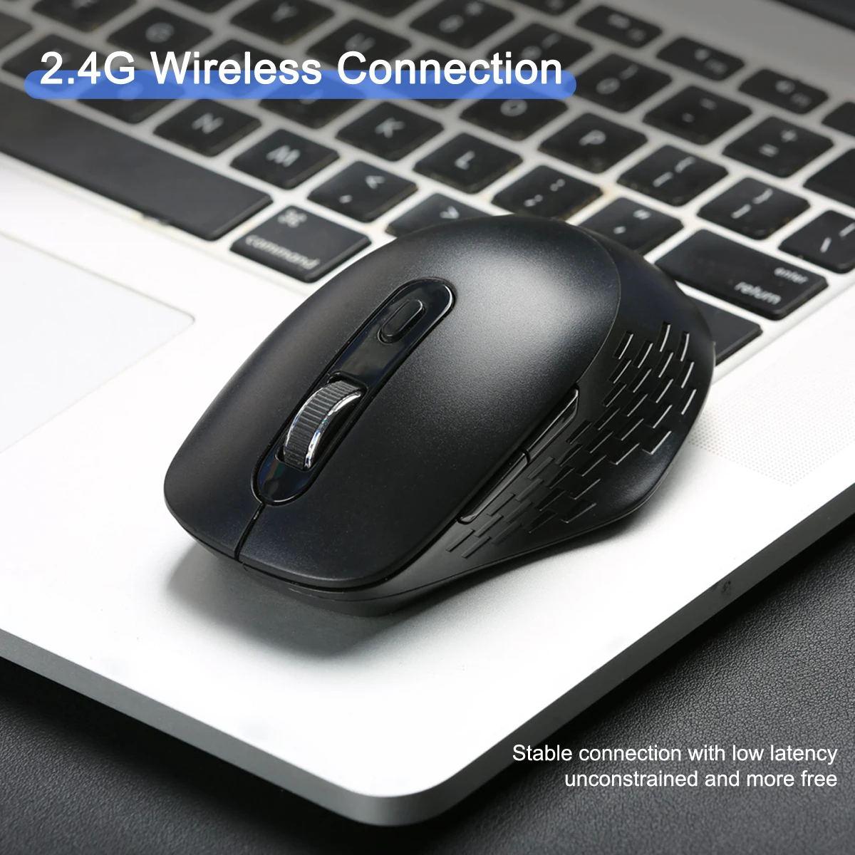 Wireless Mouse 2.4GHz Optical Gaming Mouse Portable Office with USB Receiver Gamer Computer Mice 1600DPI for PC Laptop Mac
