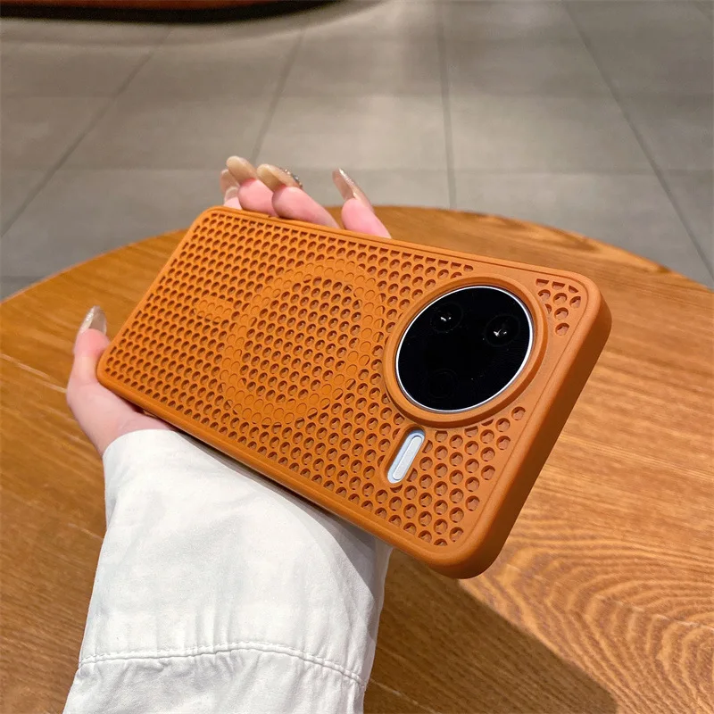 Enhanced Magnetic Shockproof Case with Heat Dissipation and Soft Bumper Shell