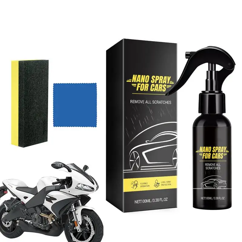 

Автомобильный Спрей для покрытия, высокая защита, быстрое покрытие, чистящий спрей, 100 мл, автомобильная краска, уход, полировка спрей, многоцелевой