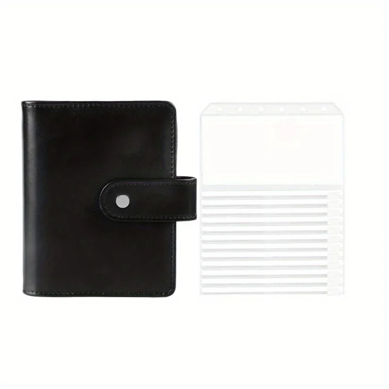 A7 Budget Binder Small Planner Wallet and Zip Envelope  Mini  Budget Binder  for Saving Money Cash System Money Organizer
