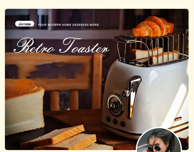 Description Picture 4 of itemBread Maker 1PC Home Use Automatic Piano Paint Toaster Oven Sandwiches Toast Bread Donuts Breakfast Machine