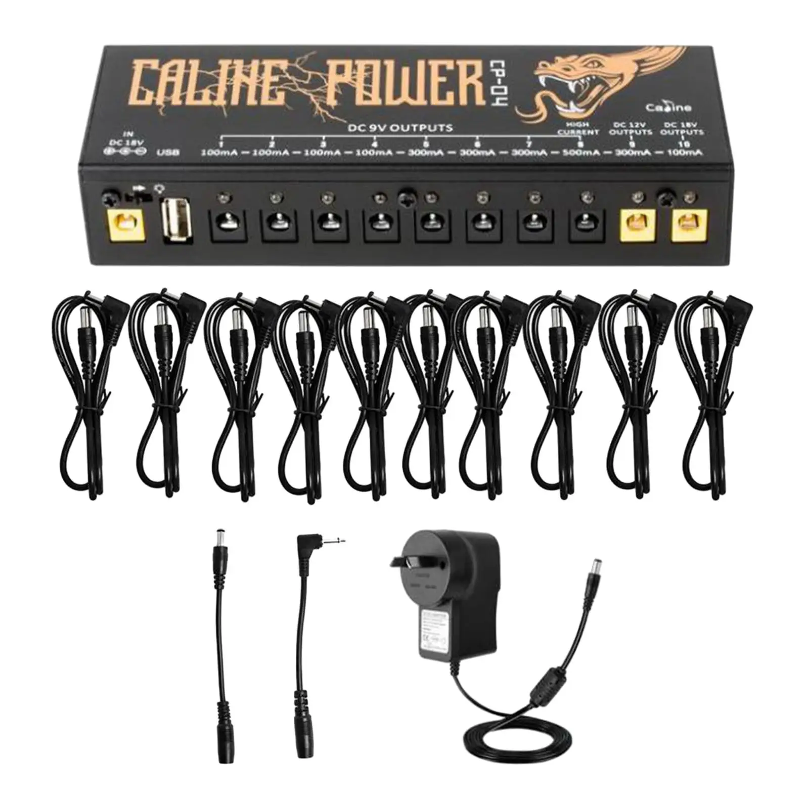 

Блок питания для гитар 18 в 1 А, портативная педаль эффектов, фотопедаль