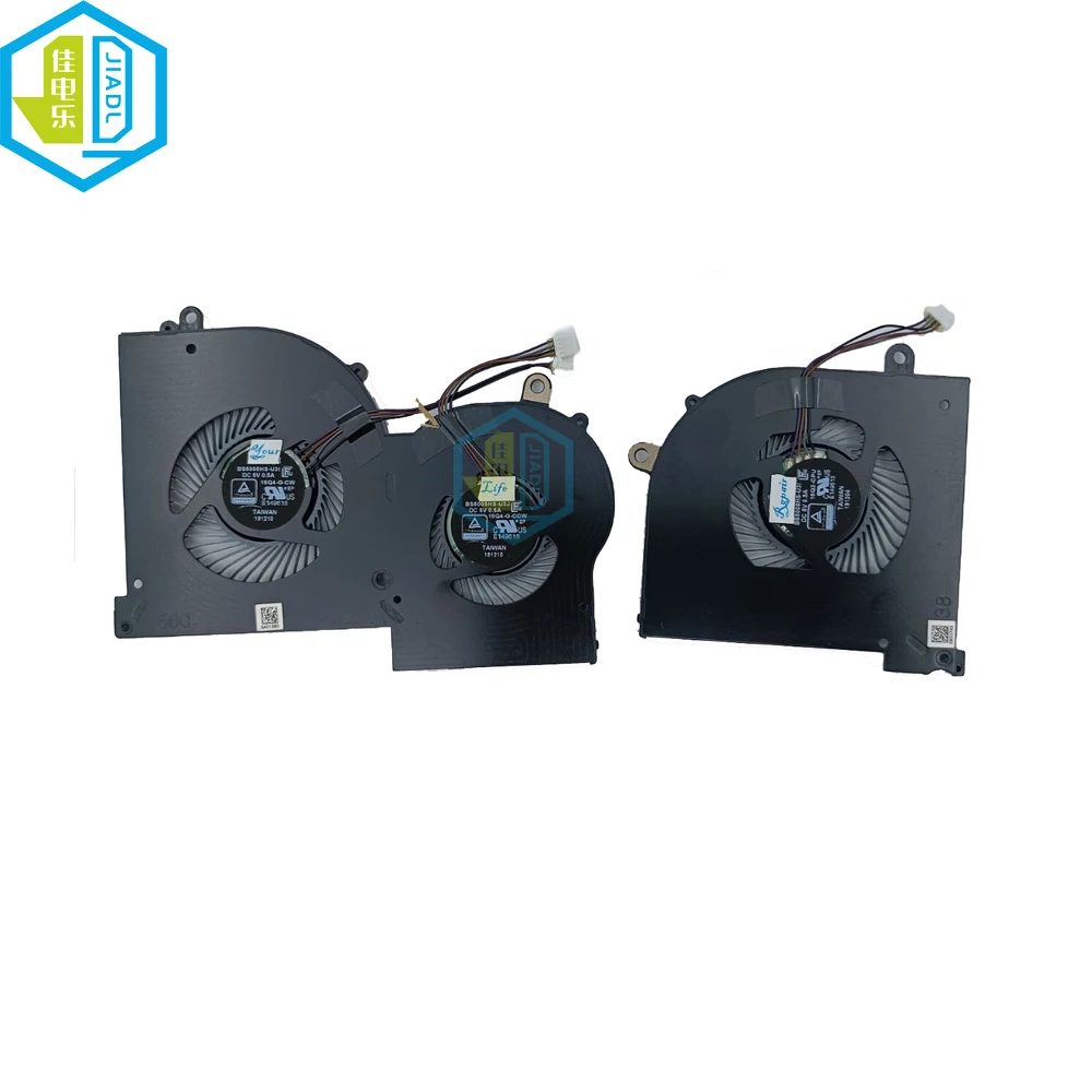 Computador Cpu Ventiladores de Refrigeração Gpu Ventilador Vga Cooler Bs5005hs-u3i U3j Gs65 Gs65vr P65 Ms16q4 Ms-16q2 P75 Gs75 17g1 17g2 U3j - Imagem 2