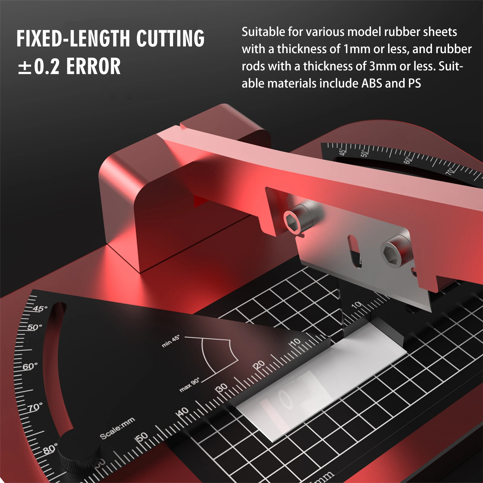 Precision Angle Cutting Tool For Scale Models DIY Craft Hobby