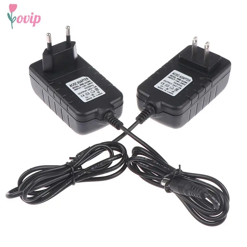 UV LED 램프용 EU/US 전원 공급 어댑터, 네일 드라이어, 네일 아트 도구, LED 전원 드라이버 플러그, 24 V 2A 48 W