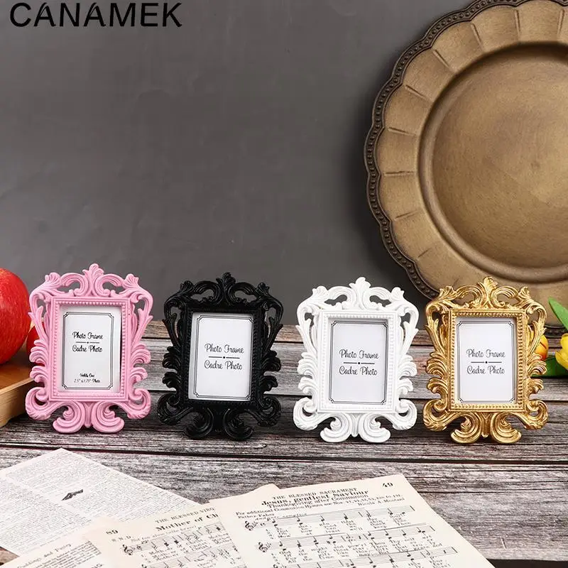 Vintage Photo Frame Picture Desktop Photo Frame Wedding Family Decoration Desktop List photo frame wood photo frame wood picture frame art frames