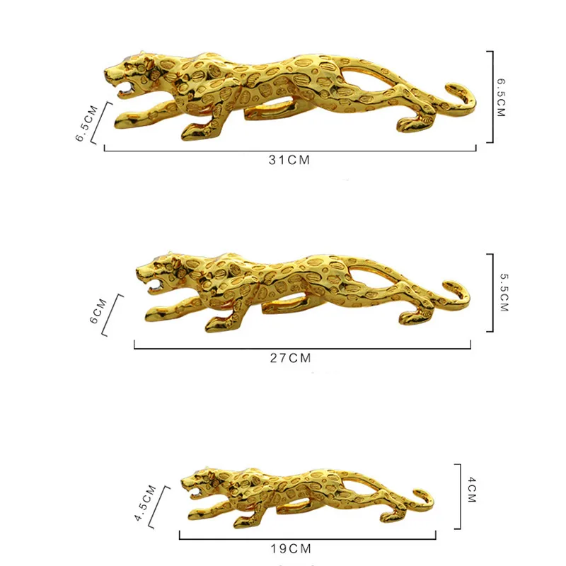 CAR ORNAMENTS LEOPARD FIGURINE AUTOMOBILES INTERIOR DASHBOARD RESIN ANIMAL CRAFTS HOME DECORATION ACCESSORIES GIFT