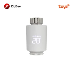 Smart ZigBee Thermostat Radiator Valve with Voice Control Integration (TRV06)