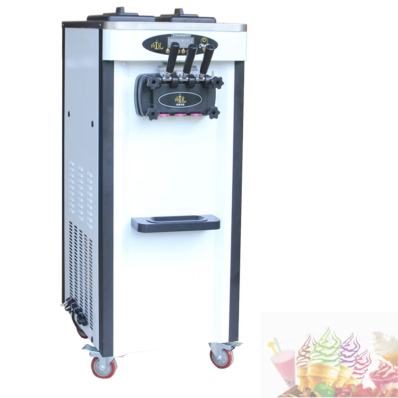 

Ice Cream Maker Commercial Automatic Vertical Soft Ice Cream Machine Stainless Steel Ice Cream Machine