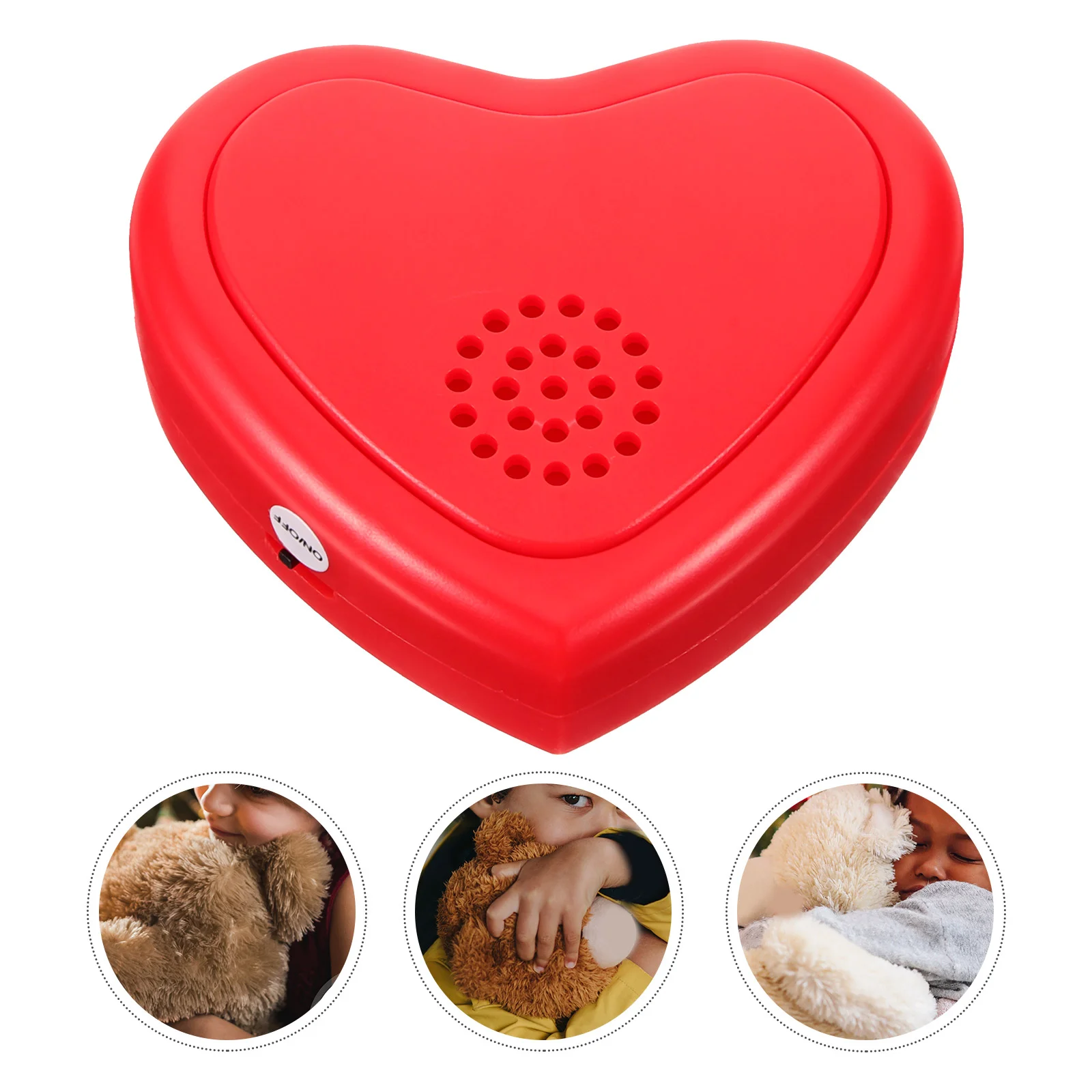 Sound Recorder Heartbeat Simulation Toy Simulator for Pets Kids Love Shock Child