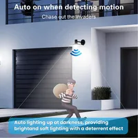 4PCS Radar Motion Sensor LED Light Bulb E26 110V Dusk‑to‑Dawn Auto On Off 6W 9W 12W 15W 18W 20W Smart Sensor Lamp for Porch Courtyard Basement Garage Stairway 6