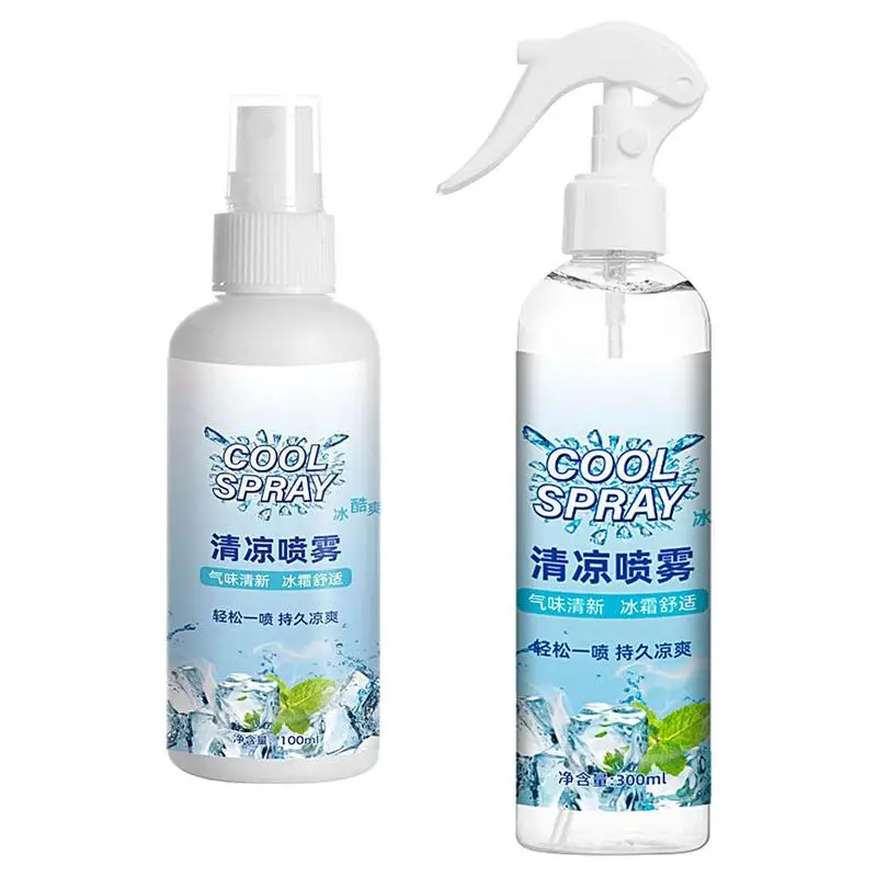 Cooling Mist Spray Misty Fast Freeze Spray Cooling And Hydrating Face Body Mist Skin Stress Relief Continuous