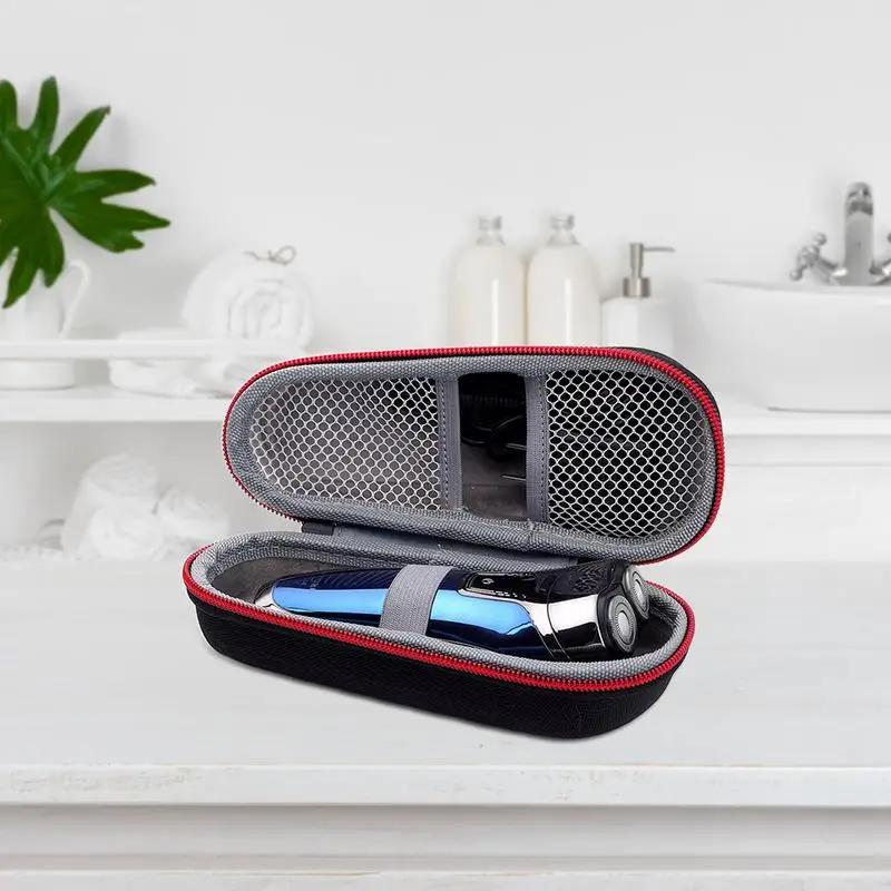 

Electric Shaver Case With Mesh Pocket Razor Storage Bag Portable EVA Carrying Protective Bag Hard Case OrganizeFor Braun Series