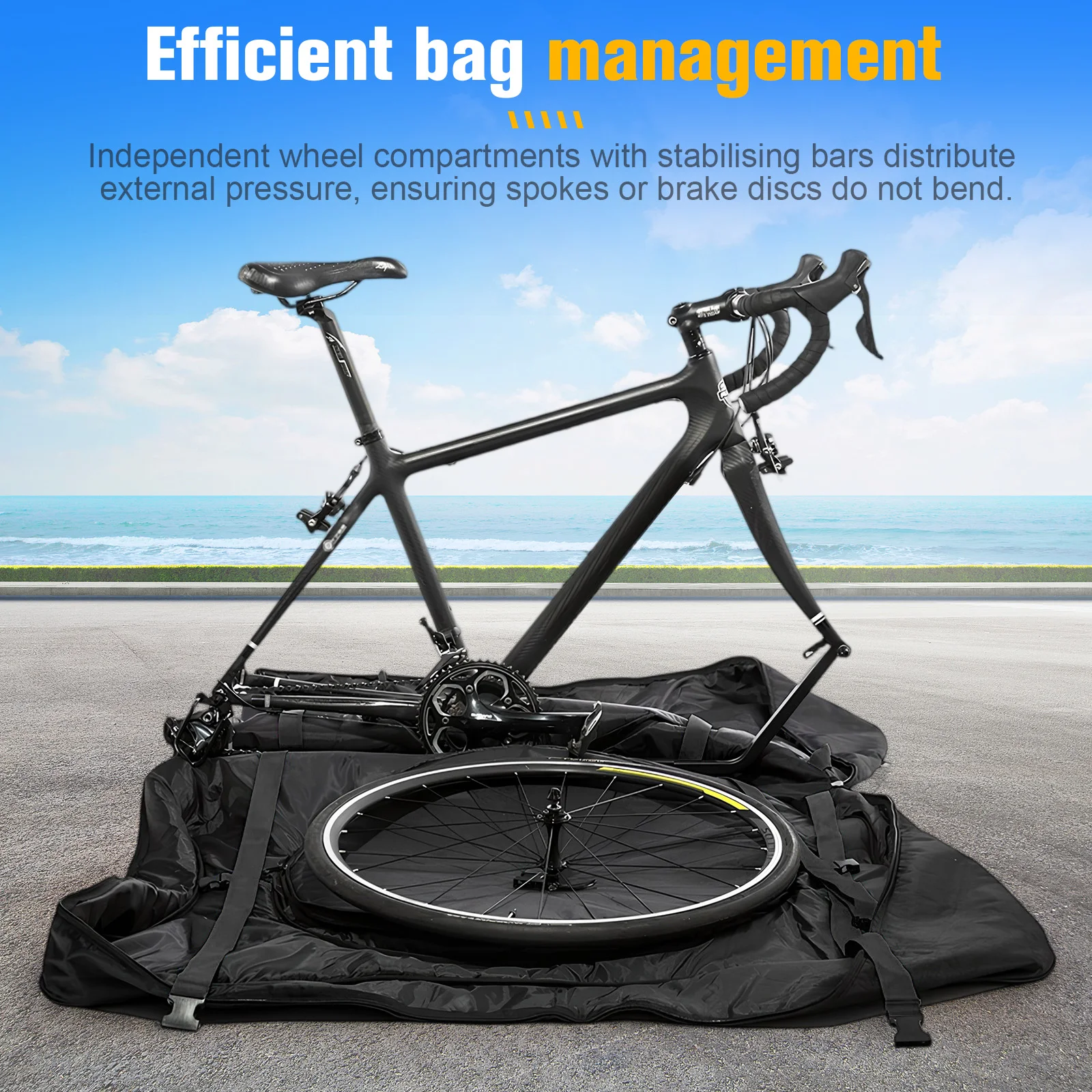 Bike Storage Bag Bikepacking Cycling Tools Bicycle Package Bag for Cross Country All Mountain