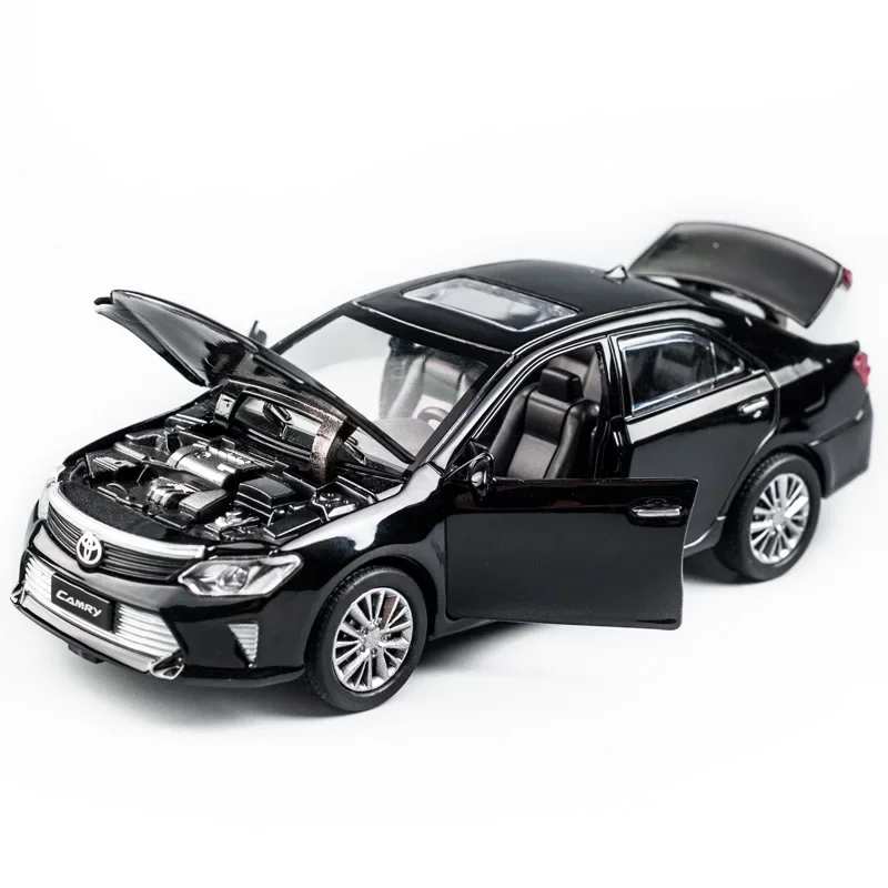 1:32 Seventh Generation TOYOTA CAMRY Alloy Car Model Diecast & Toy Vehicles Metal Toy Car Model Simulation Sound Light Gift 4