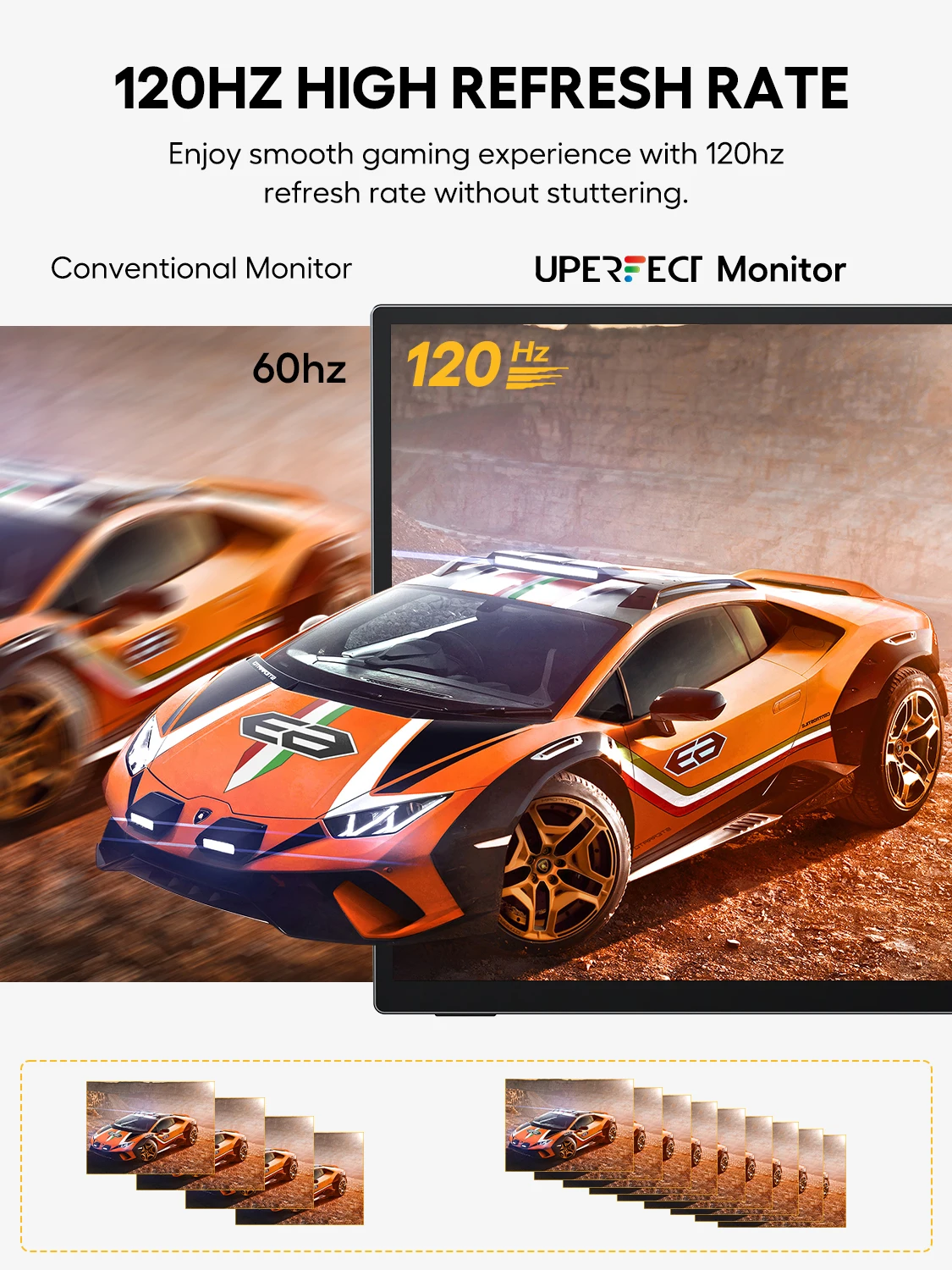 EVICIV 18.5 ġ ޴ ġ ũ 120hz , USB C HDMI FreeSync IPS HDR  ÷, Ʈ ȭ Xbox PS4 PS5 ġ
