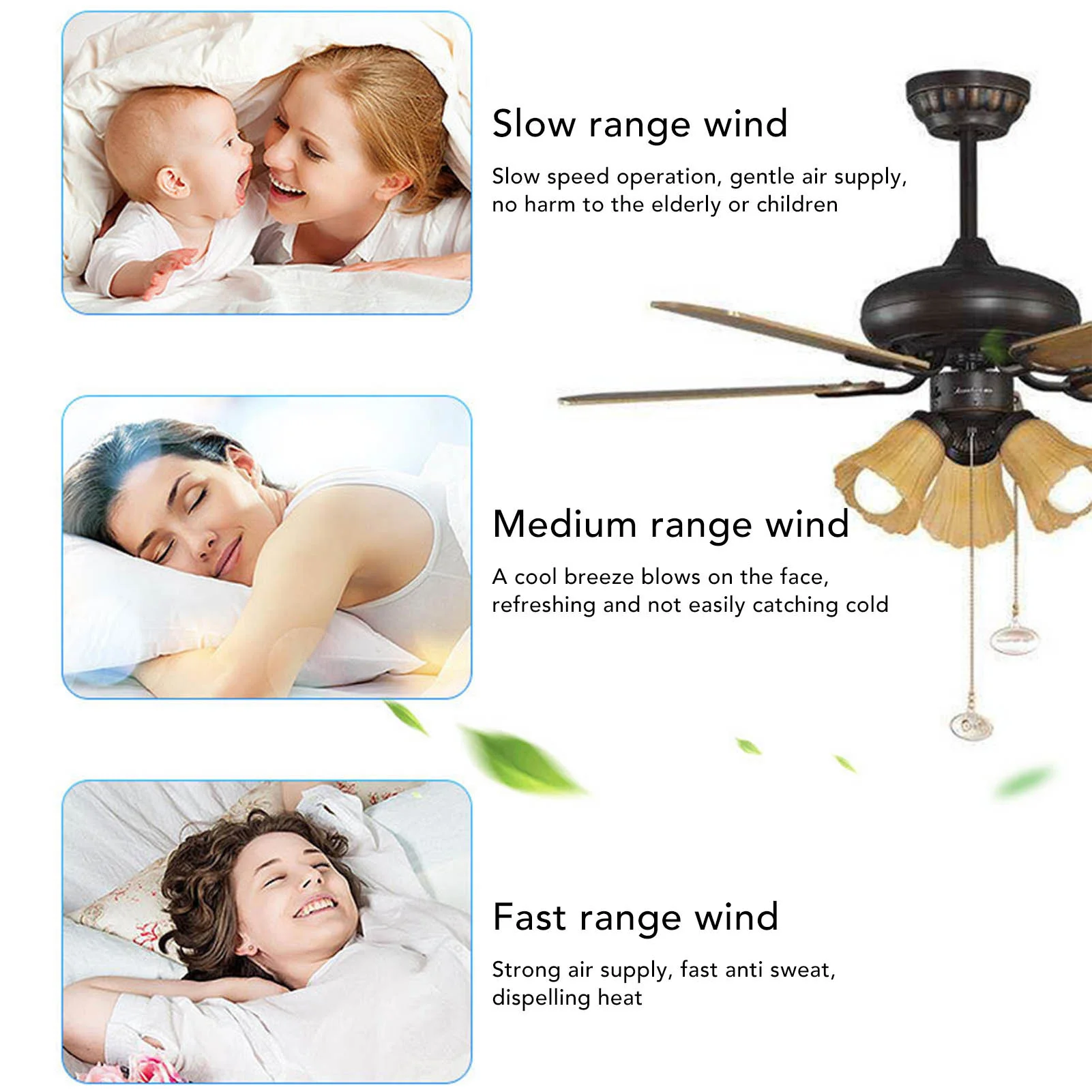 Universal Ceiling Fan Remote Control Kit DC 6 Speeds Ceiling Fan Light Controller Receiver with Timer for Replacement