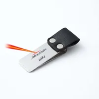 Personalized Stainless Steel Money Clip and Personalised Pen Holder Engraved Names 1