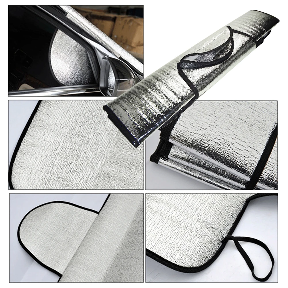 Universal Car Snow Cover Winter Windshield Sunshade Outdoor Waterproof Anti Ice Frost Auto Protector Automobiles Exterior Cover
