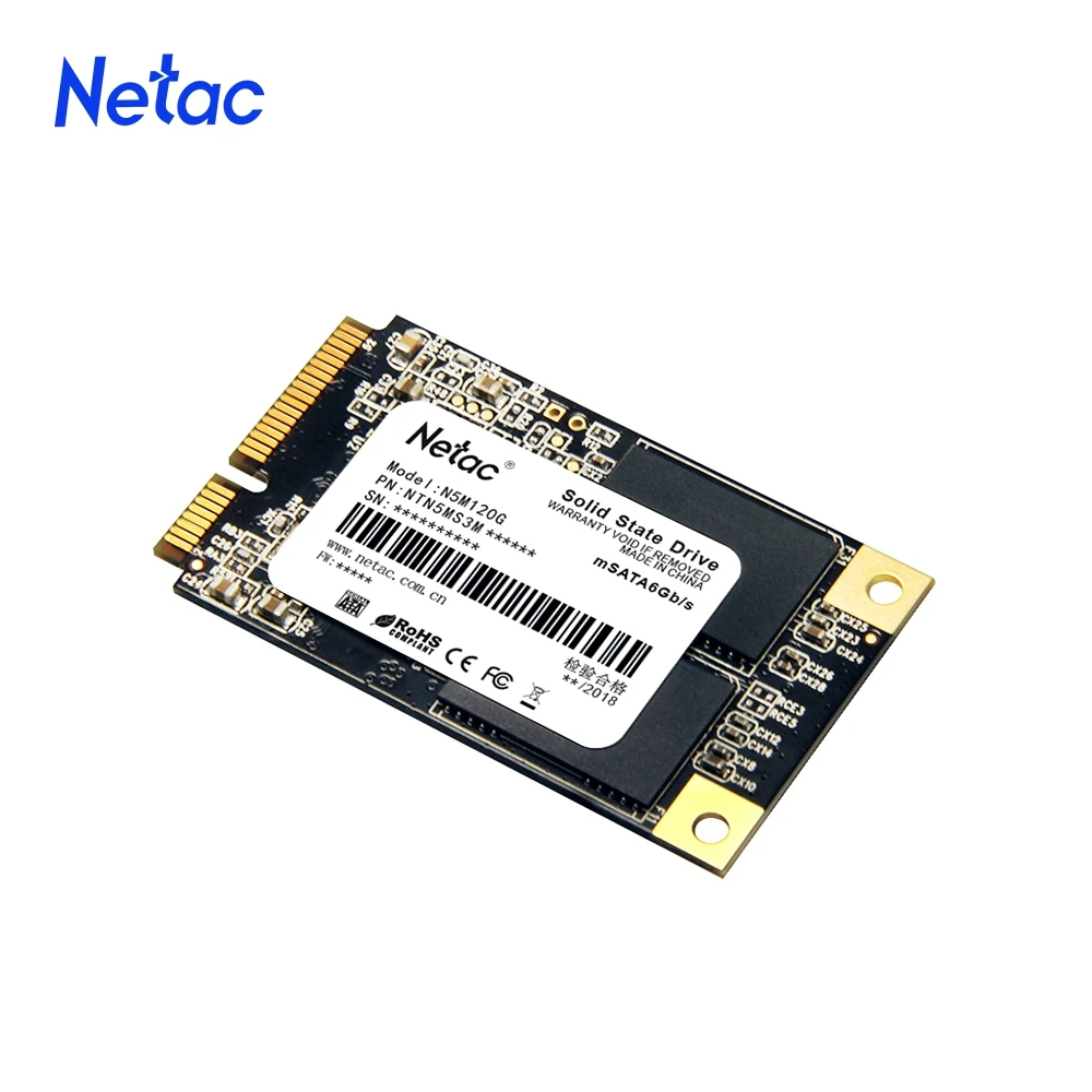Netac SATA 3.0 SSD mSATA ϵ ũ, Ʈ PC ̴ SATAIII, 6 Gb/s  ָ Ʈ ̺, 120GB, 240GB, 480GB