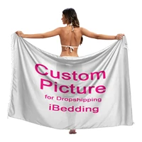 Custom Bath Tassel Towel Customized Printed Summer Travel Dress Beach Towels for Adult Yoga Mats DropShipping 1