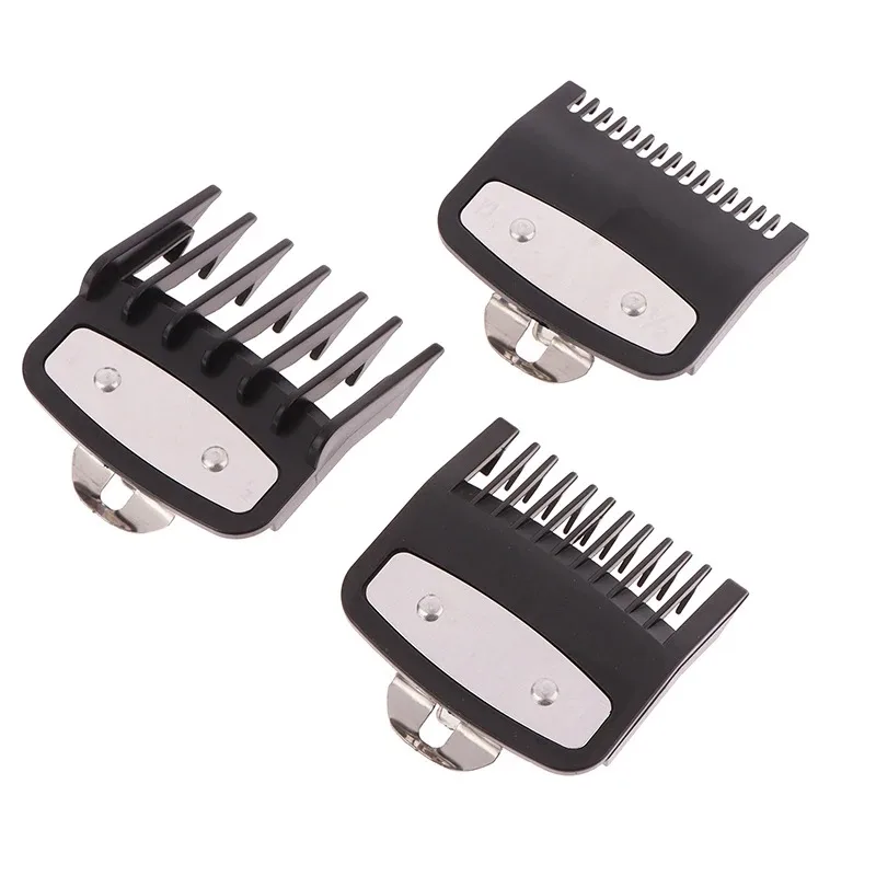 Versatile Black Limit Comb Set Hair Clipper Guards Guide Combs Trimmer Styling Tools Attachment Compatible 1.5mm 3mm 4.5mm 1Pcs