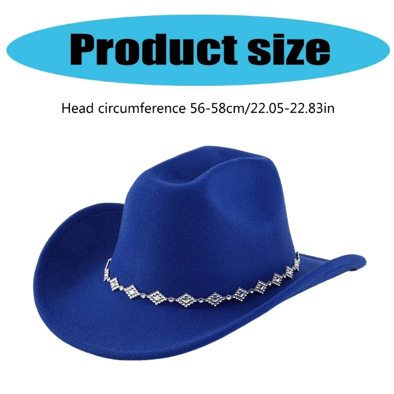 Wool Denims Hat Adjustable Size for Casual and Outdoor Adventures