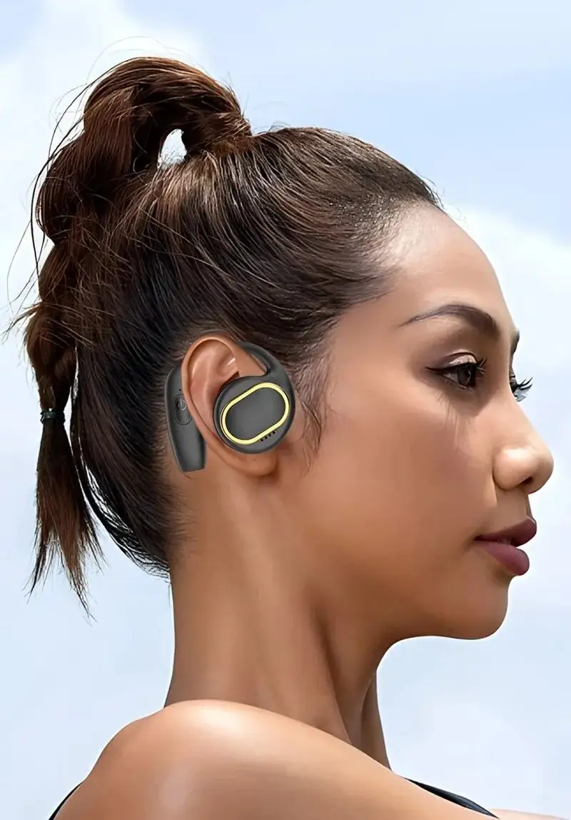 Description Picture 3 of itemG19 extra large speaker OWS open non-in-ear binaural universal wireless headphone air conduction earhook Bluetooth headset