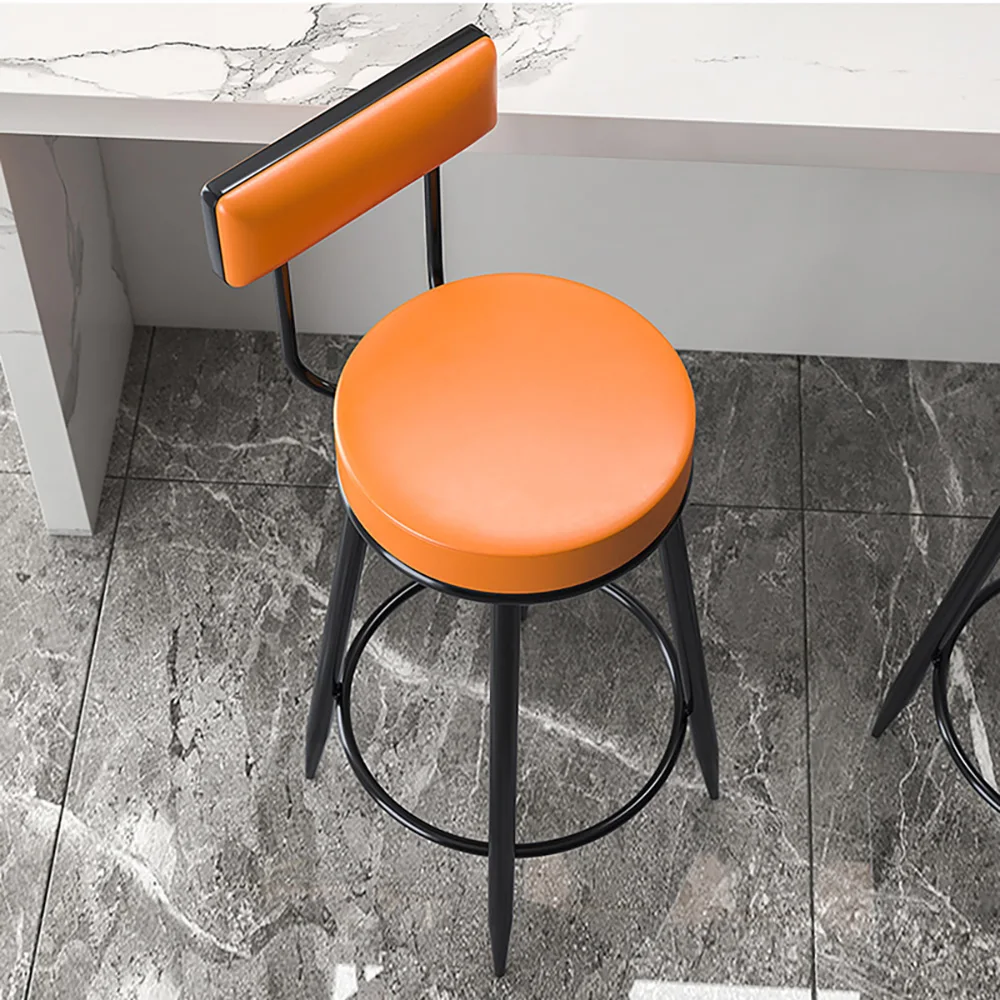 Wrought Iron Bar Chair High Stool Fashion Restaurant Cafe Commercial Furniture