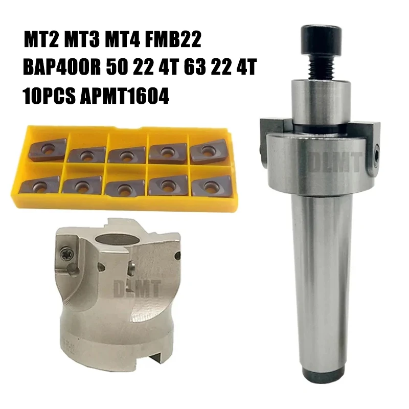 Juego De Portafresas MT3 FMB27 Portafresas BAP 400R 80 27 6T Fresa De Planear Con Insertos 1604apmt 96746641
