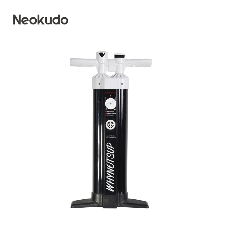 

Customized logo HP5 double action chamber hand pump sup accessories for inflatable sup board
