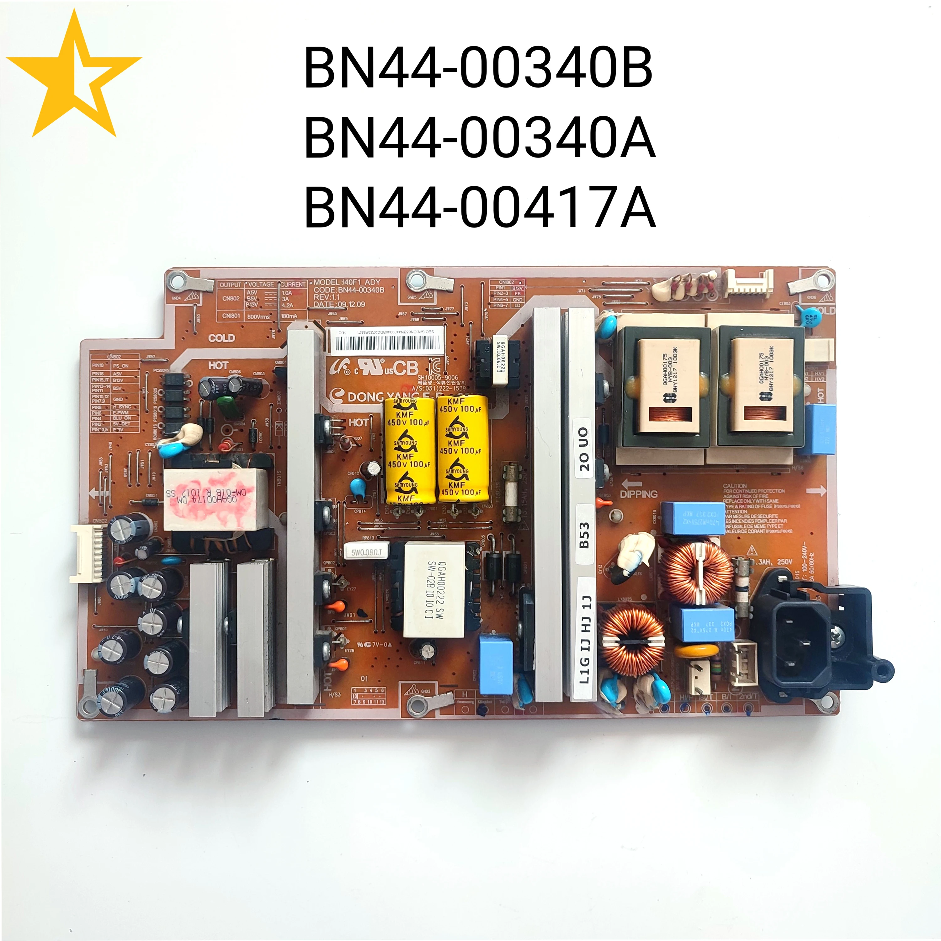 

Power Supply/LED Board BN44-00340A BN44-00340B BN44-00417A I40F1-ASM FOR LE40C500 LE40C530 LE40C580J1K LN40C630K1F LE40C750 TV