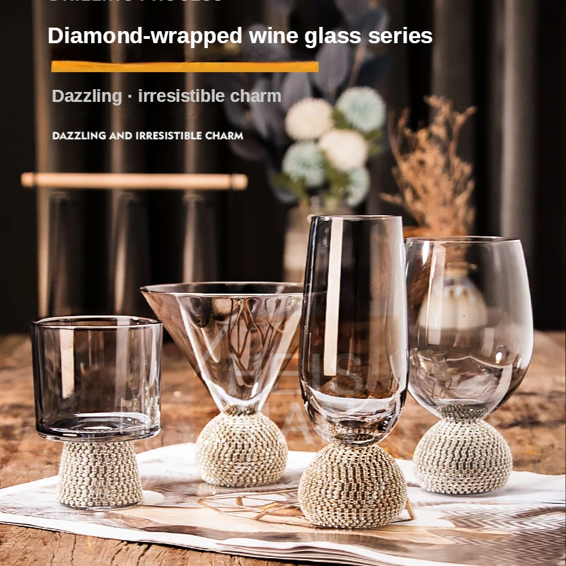  Copas de champán de vidrio de doble pared contemporáneas :  Hogar y Cocina