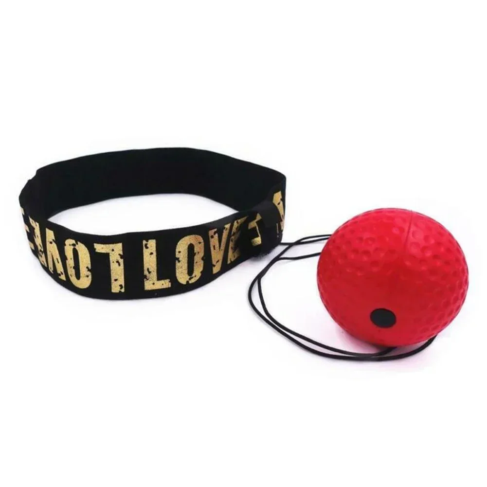 Boxing Reflex Trainer With Headband MMA Muay Thai Speed Ball For Reaction Time Training Safe PU Material Gym Body Building
