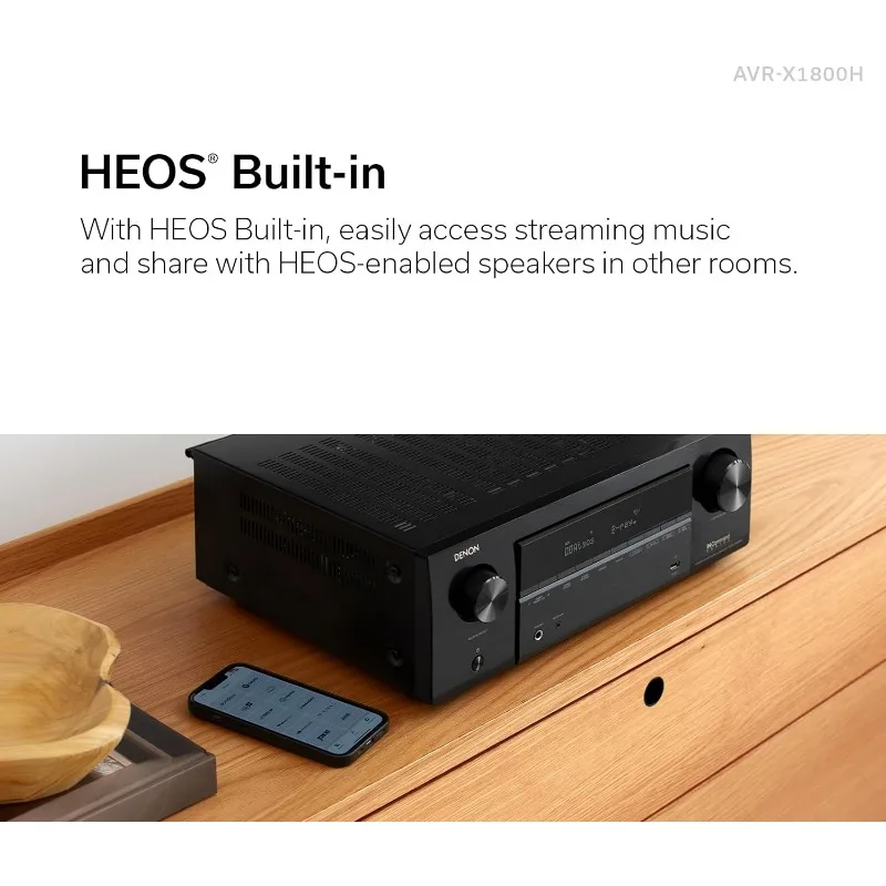 DENON デノン (デンオン) AVR-1800 AVアンプ AVR-X1800H - 7.2ch AV